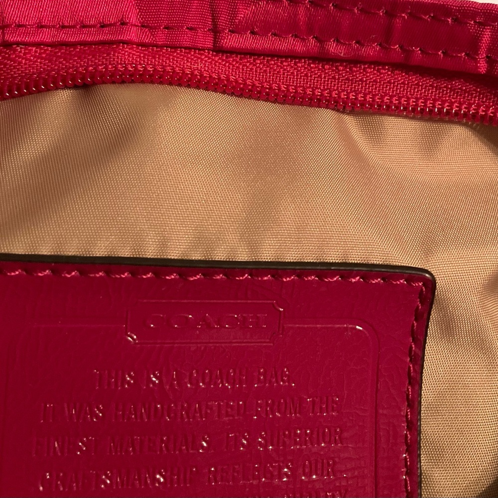 Coach Signature Nylon Crossbody Bag - Picture 3 of 3